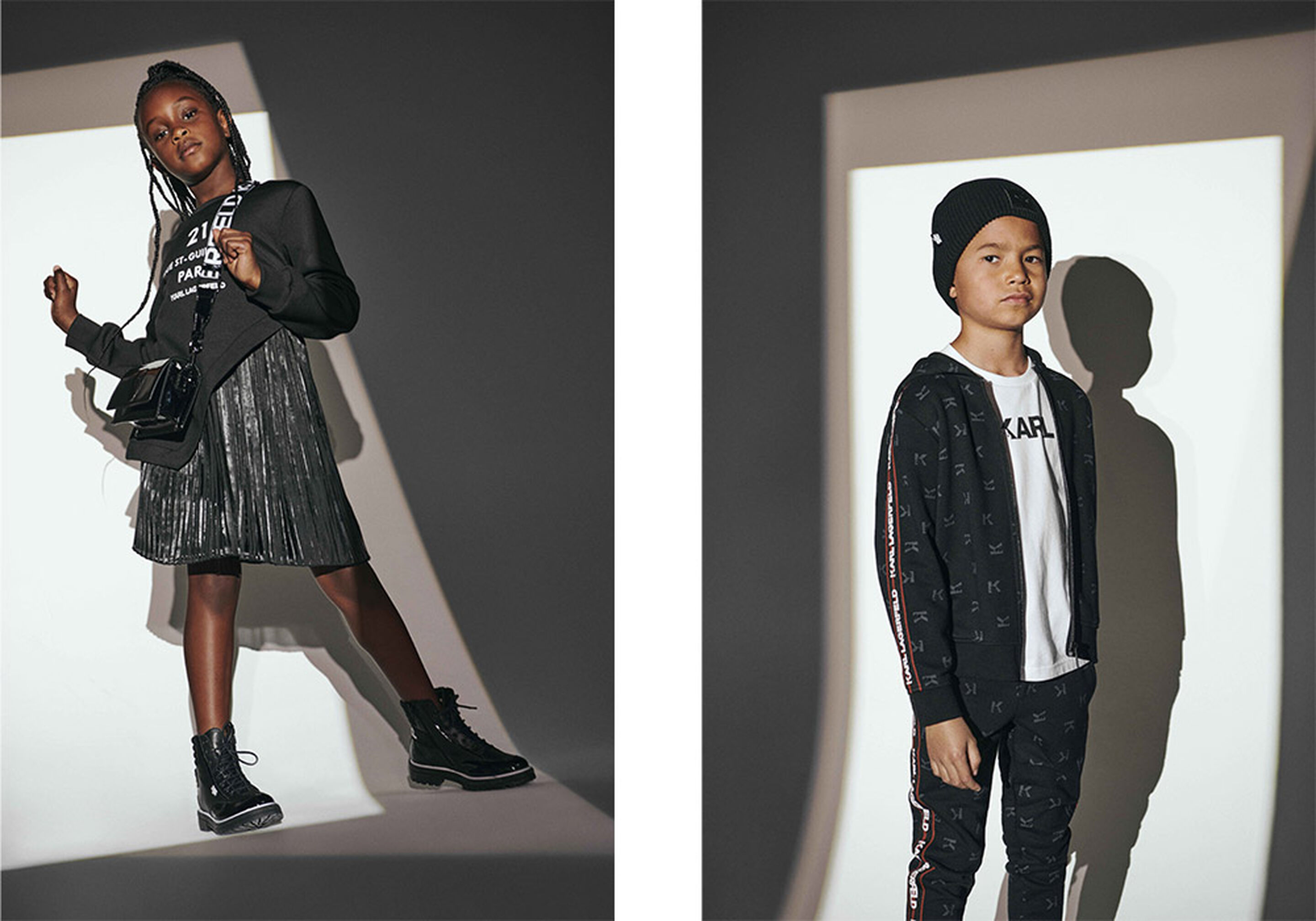 Stylish kids’ outfits – casual and elegant designs inspired by Karl Lagerfeld