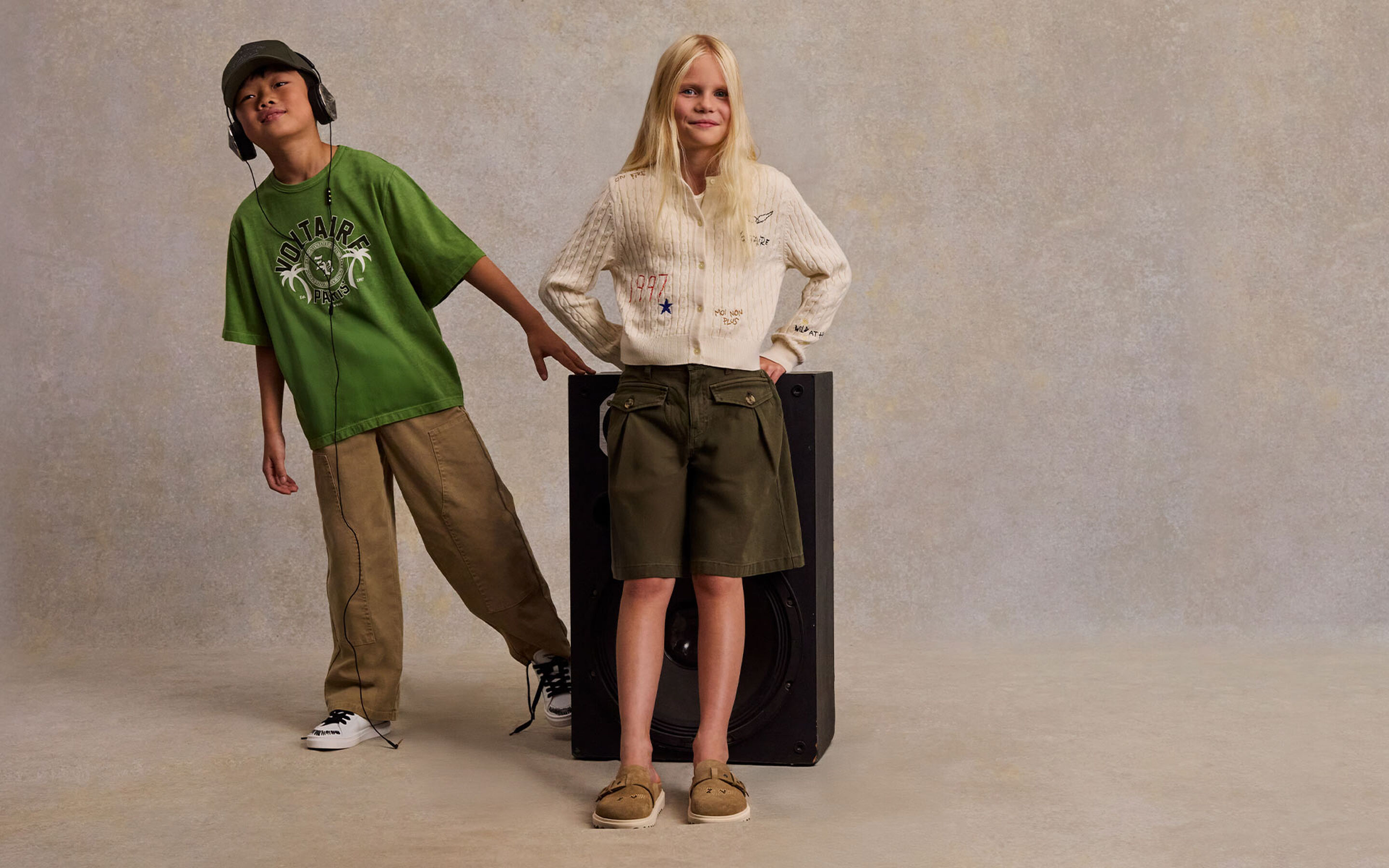 Shop Zadig & Voltaire kidswear &ndash; discover the latest collections on Kids around