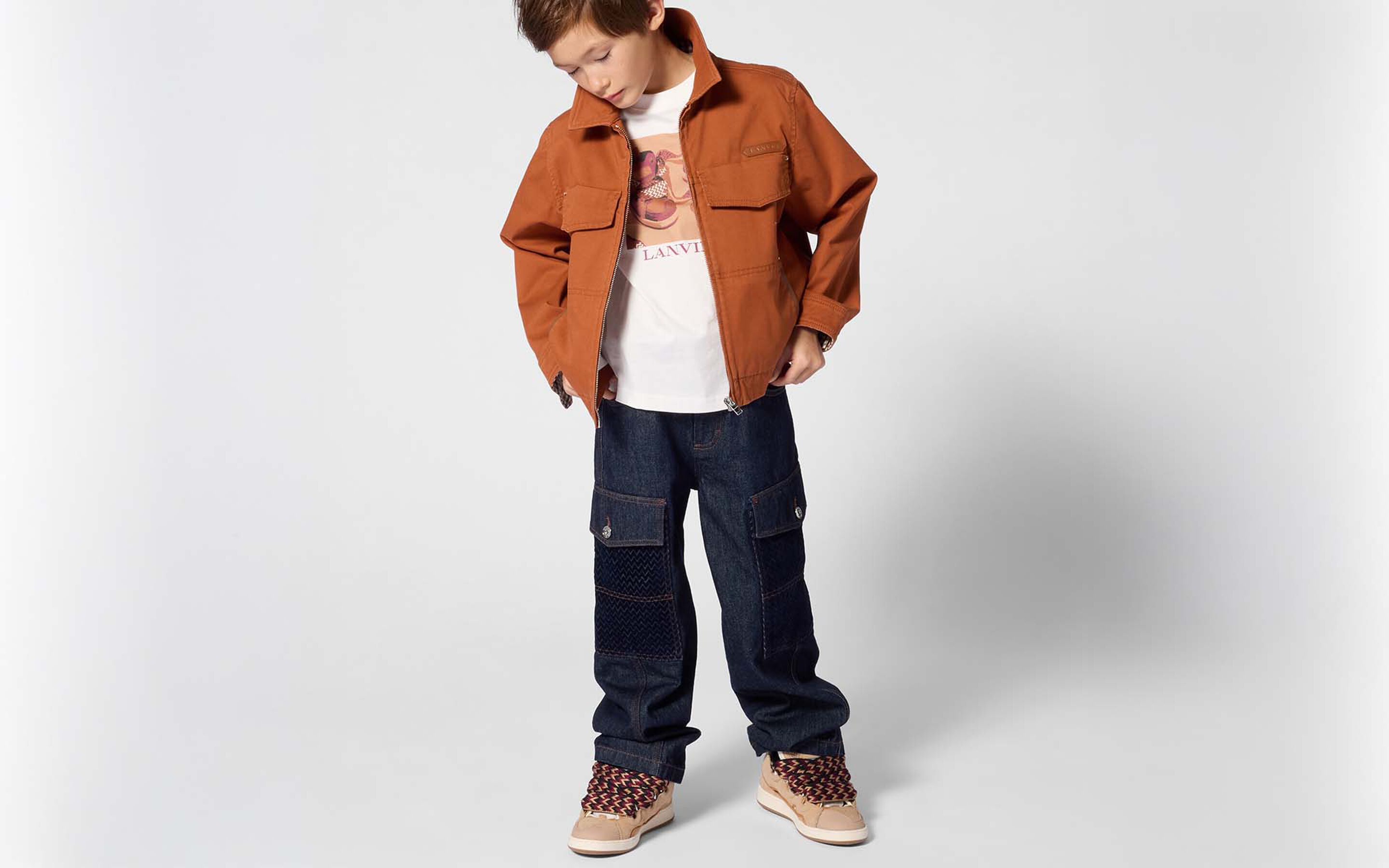 LANVIN luxury children's clothing &ndash; elegance and refinement for kids