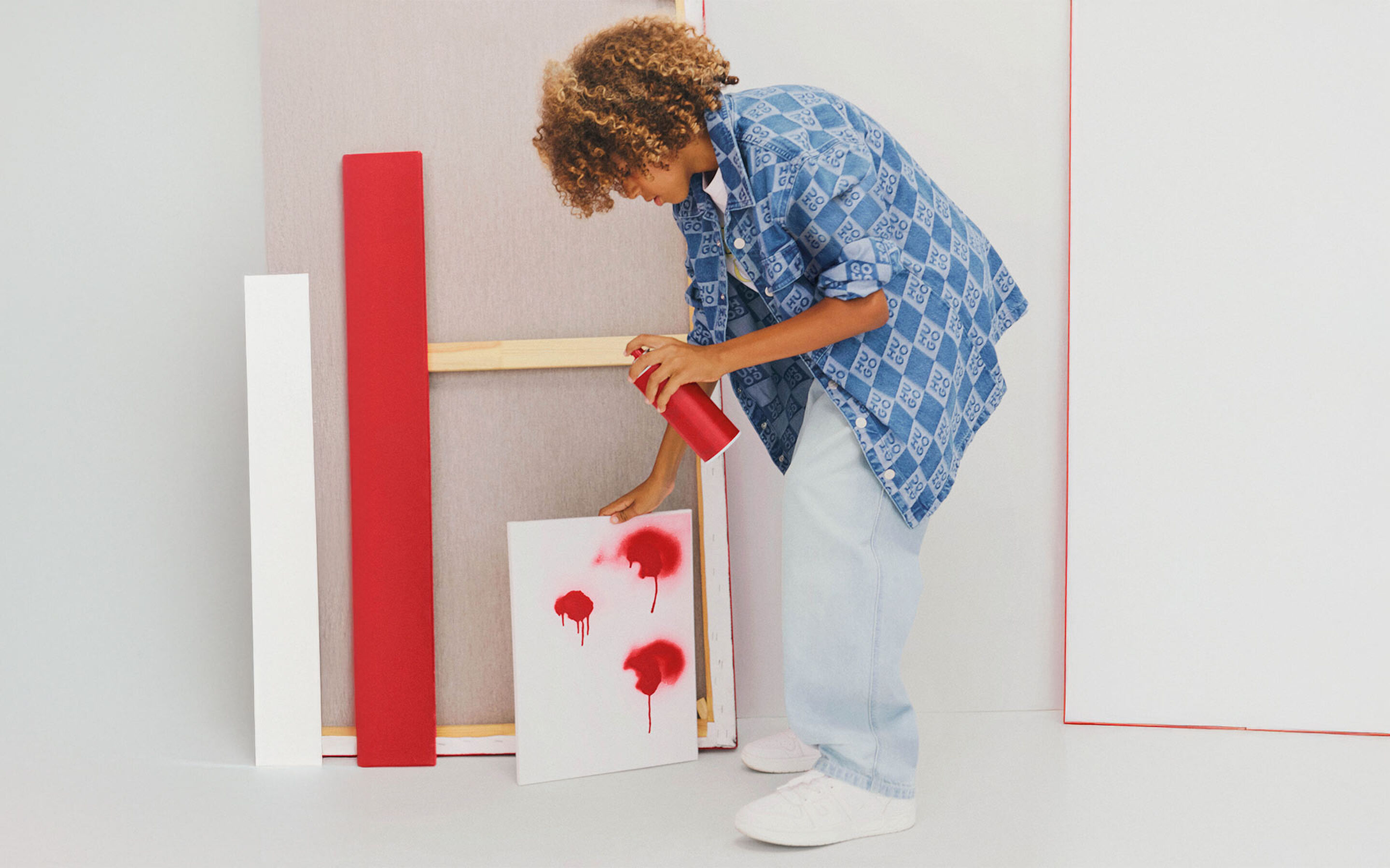 trousers Hugo brand on Kids around