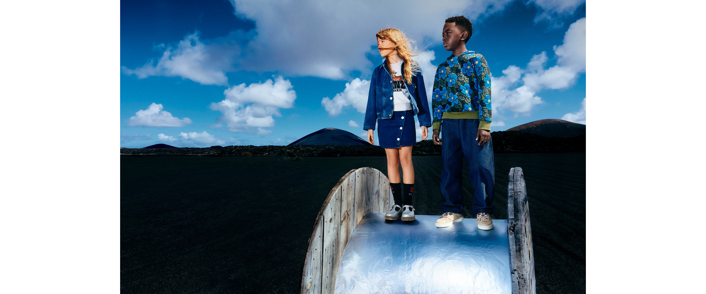 Clothes childrenswear KENZO brand on Kids around