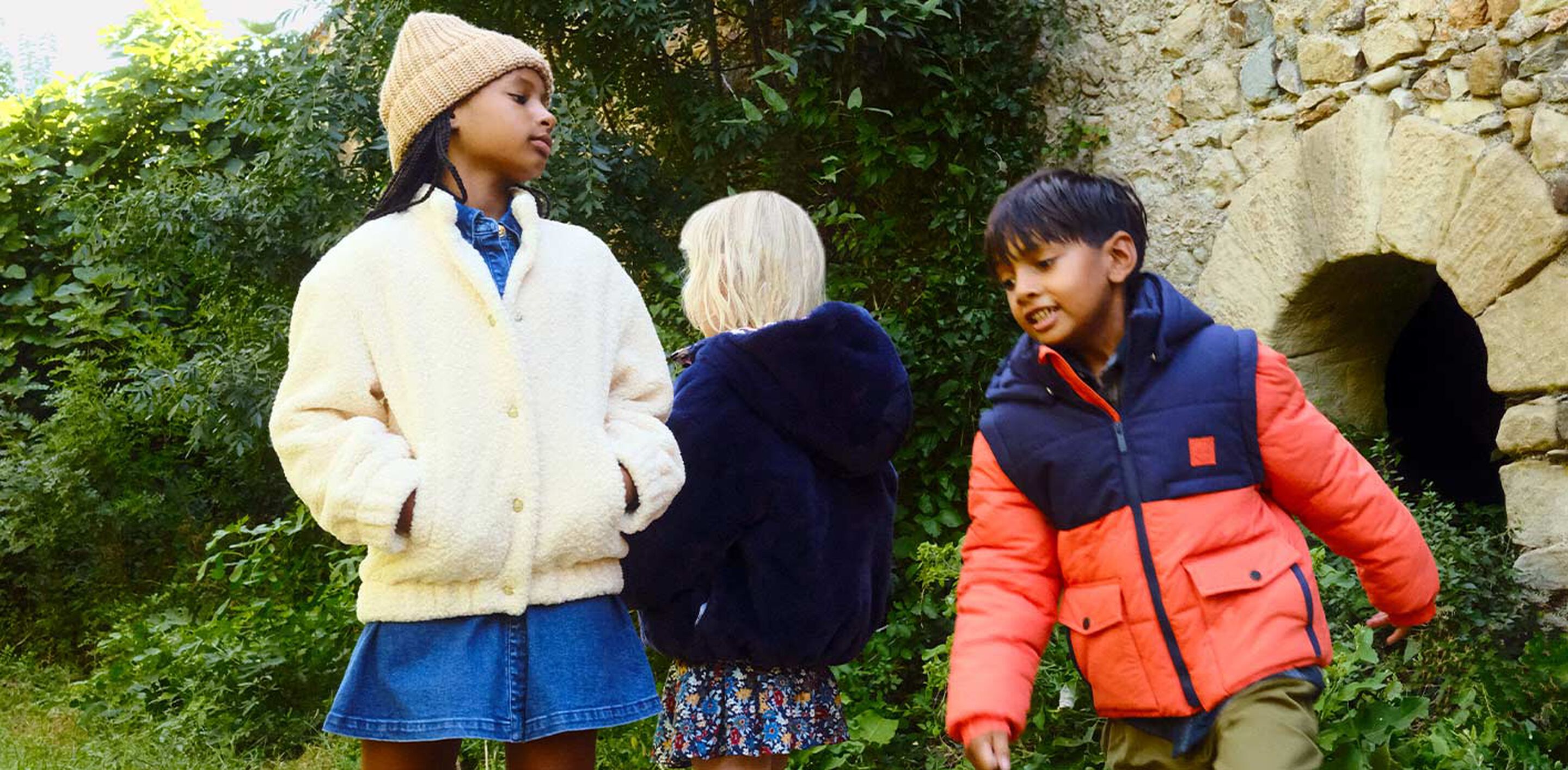 Winter 2025 kidswear collection – Scottish country style by Timberland, Kenzo Kids and BOSS.