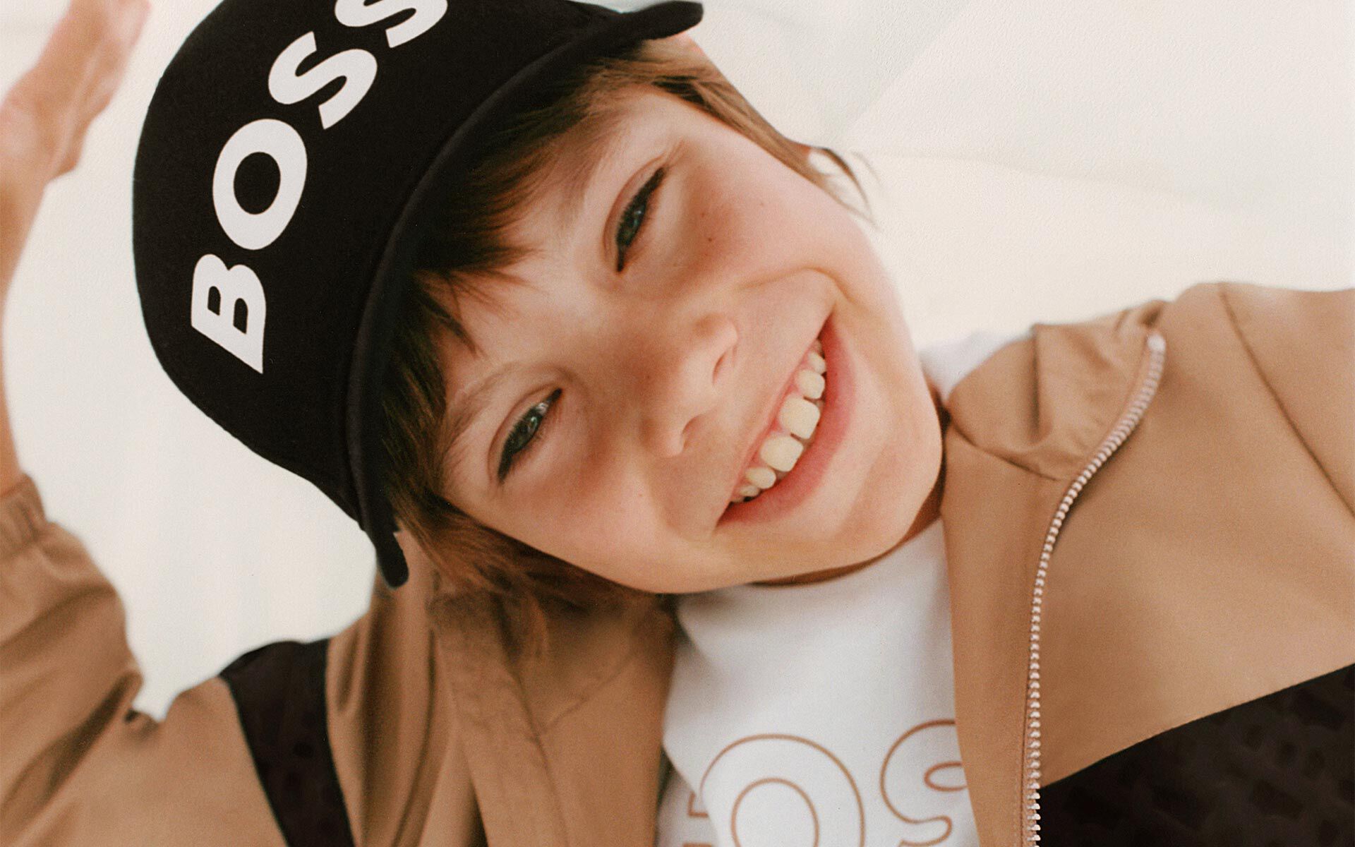 BOSS Kidswear logo-embroidered polo dress - Pink
