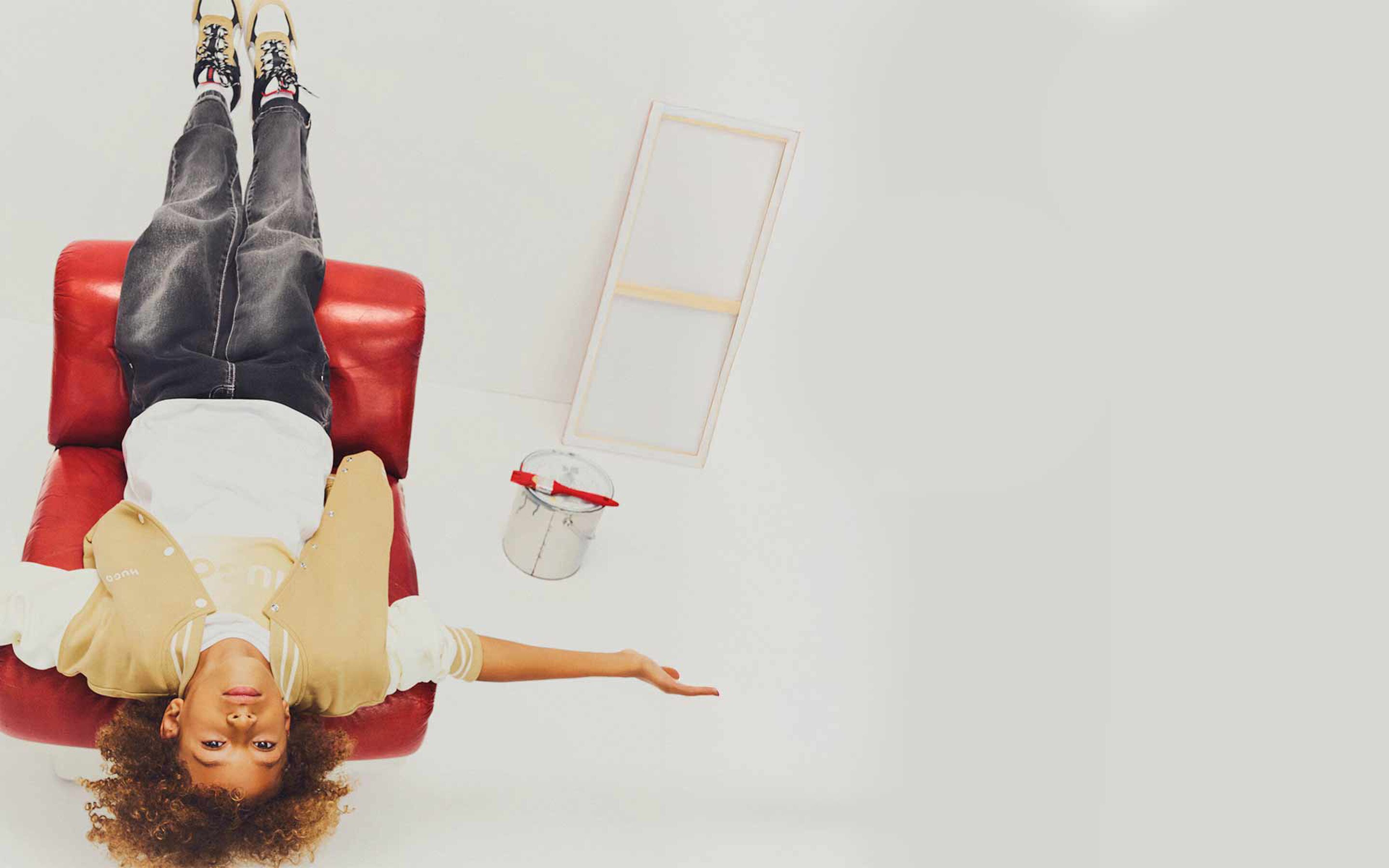 Hugo boss for boy on Kids around