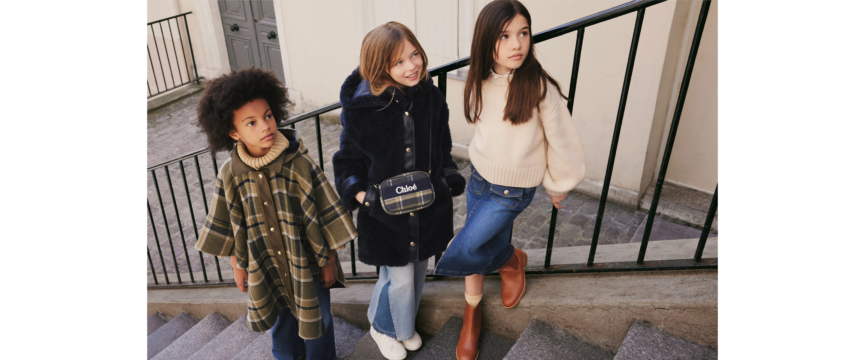 Clothes childrenswear Chloé brand on Kids around
