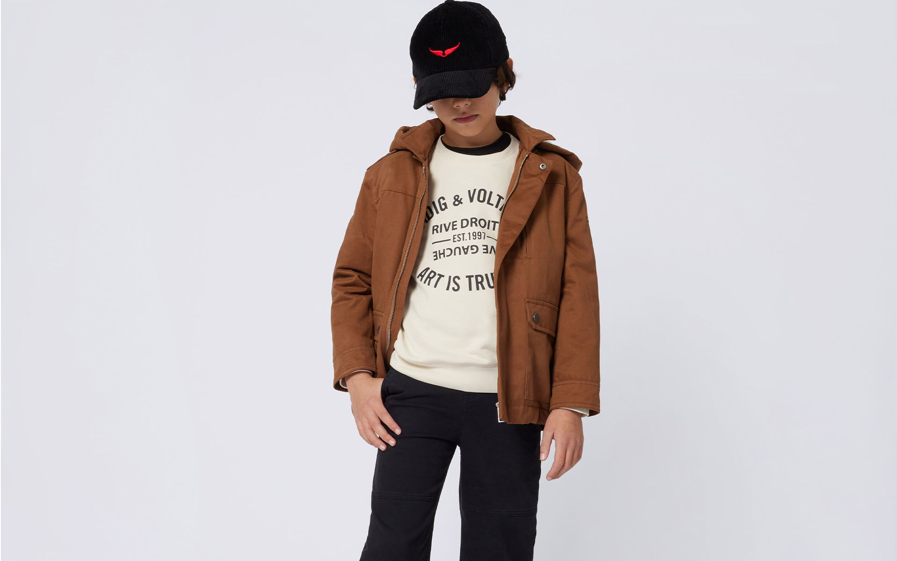 Zadig & Voltaire kidswear – bold and rebellious style for young trendsetters