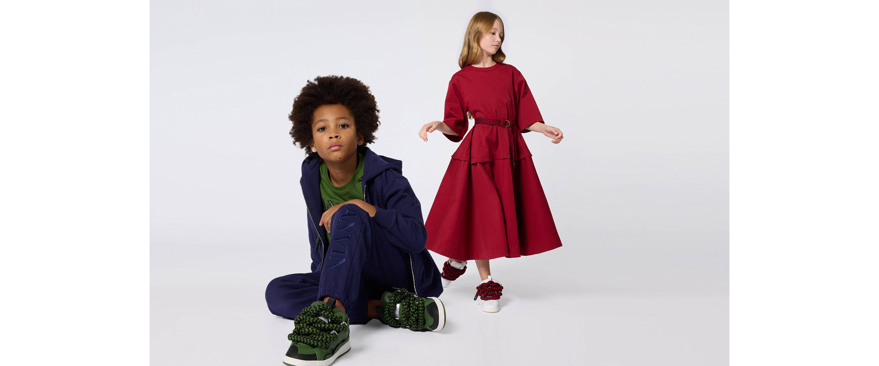 Clothes childrenswear LANVIN brand on Kids around