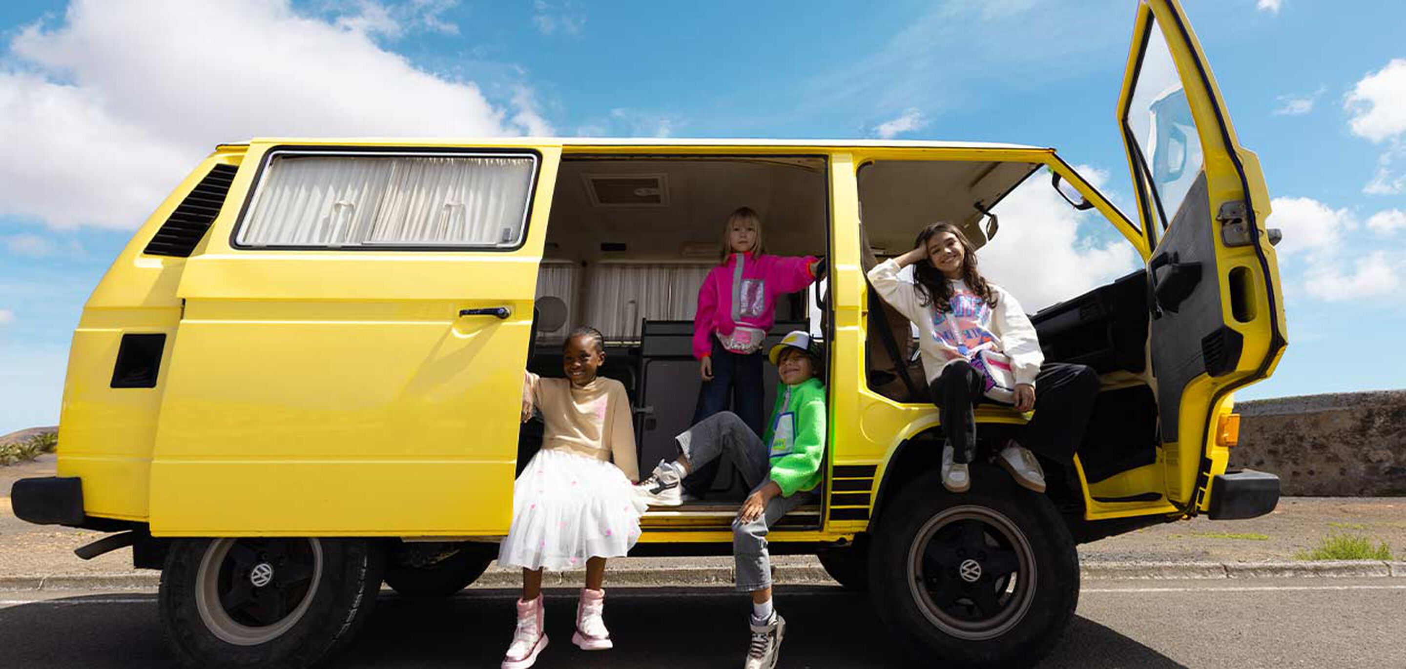 Trendy Billieblush look for girls and boys, playful yet chic.