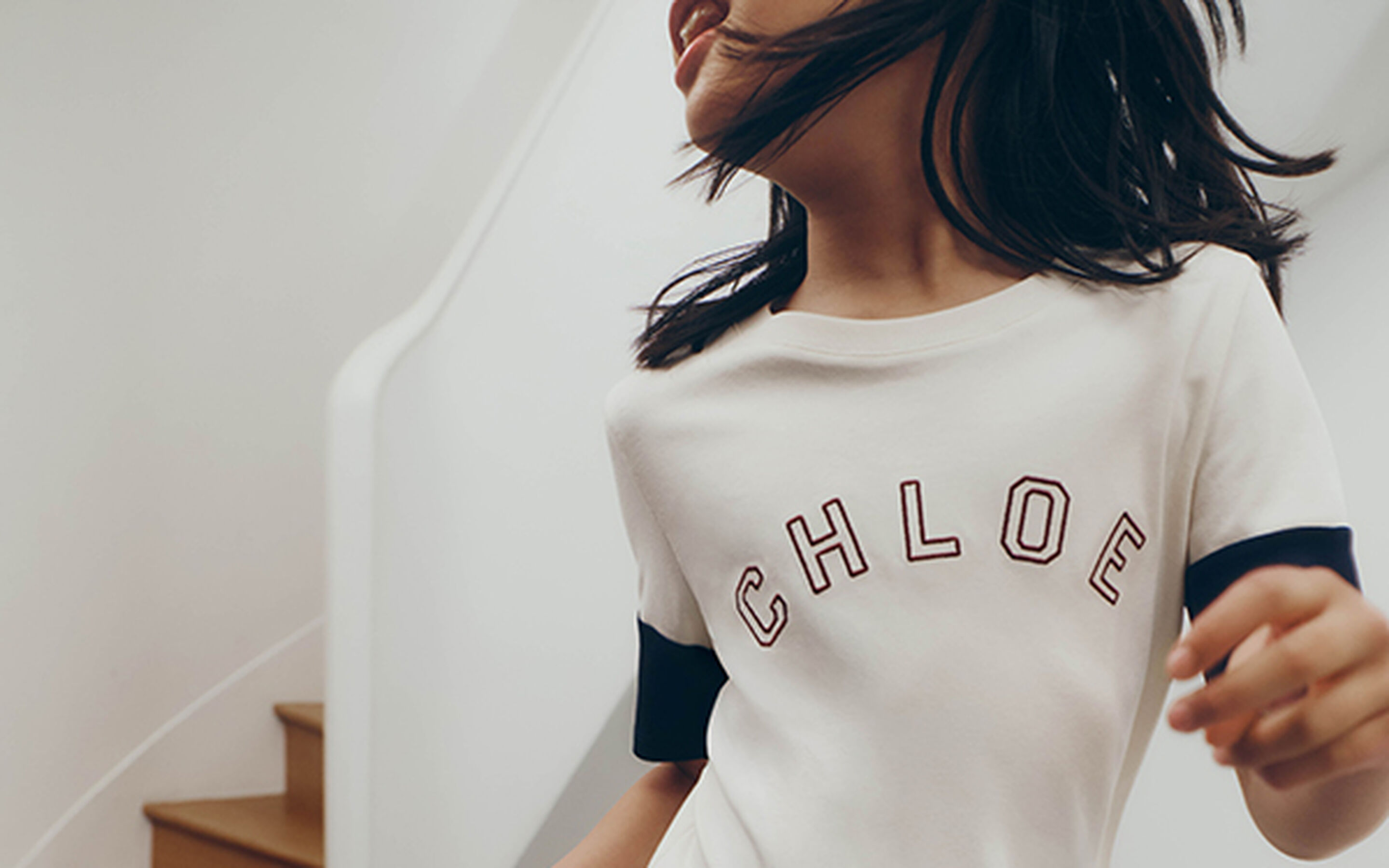 Chlo&eacute; brand for girl on kids around