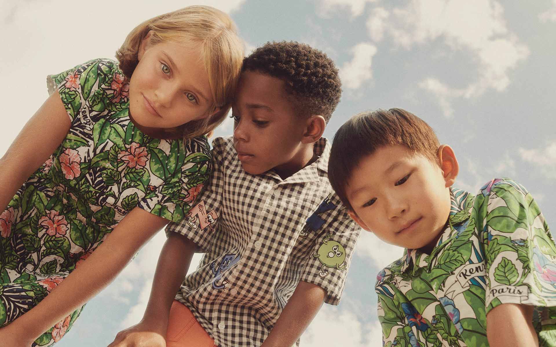 T-Shirt KENZO KIDS Kids color Yellow