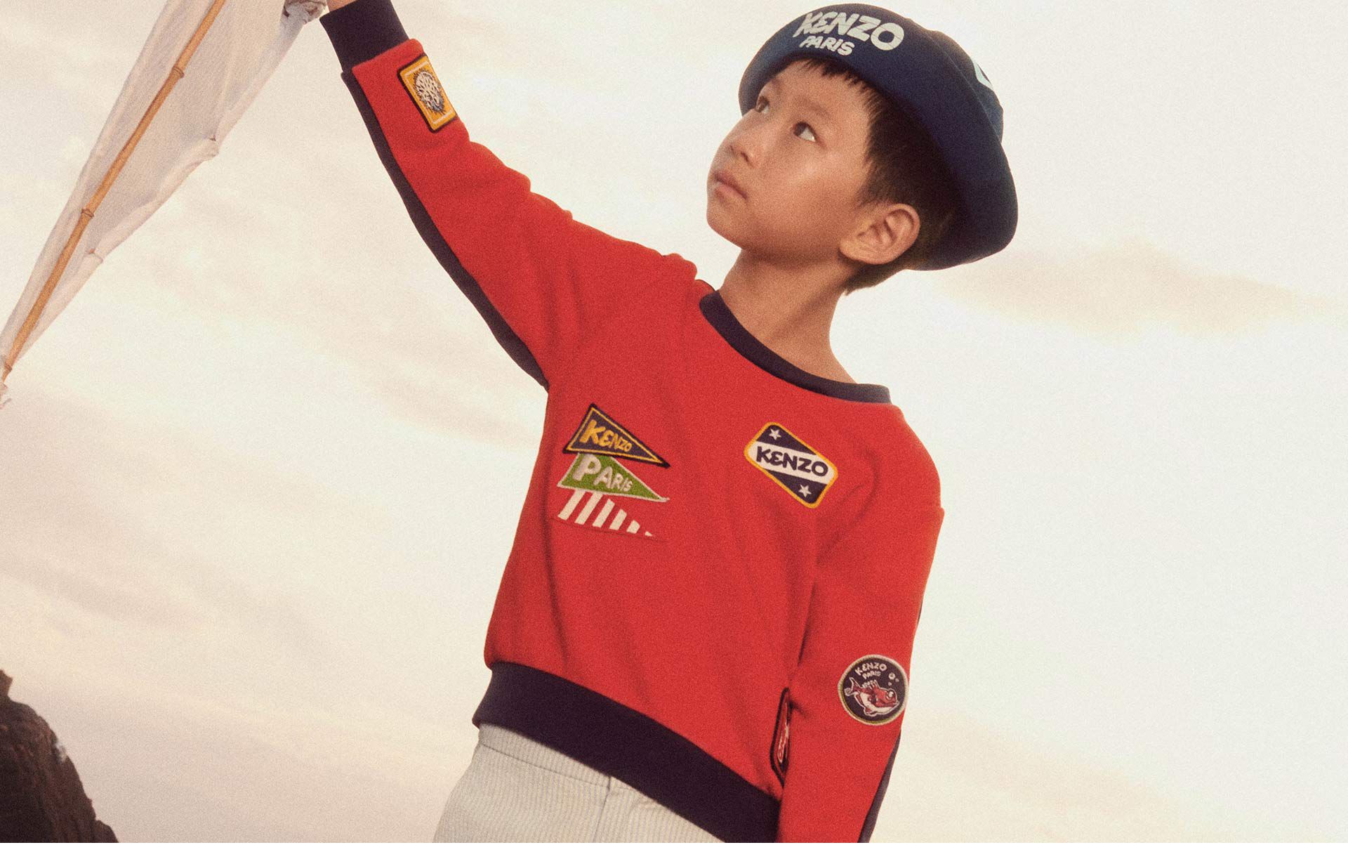 Shorts KENZO KIDS Kids color Yellow