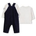 Corduroy dungaree set TIMBERLAND 
                    BOY