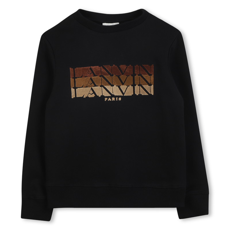 Sweatshirt with logo LANVIN 
                    BOY