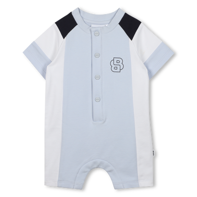 Tricolor short romper BOSS BOY