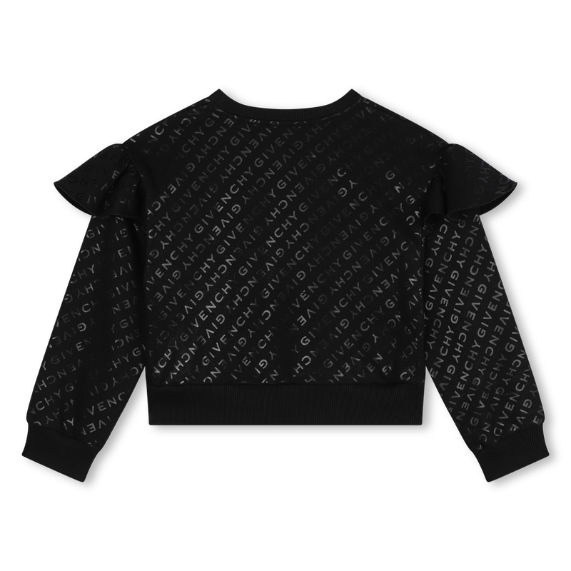 Printed Jersey Sweatshirt GIVENCHY 
                    GIRL