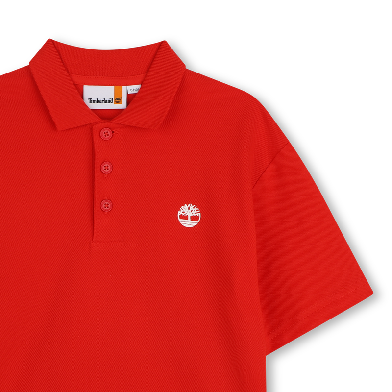 Short-Sleeve Logo Polo TIMBERLAND 
                        BOY