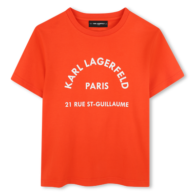 Short-sleeved T-shirt KARL LAGERFELD KIDS BOY