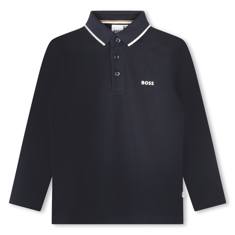 BOSS Long sleeved polo shirt