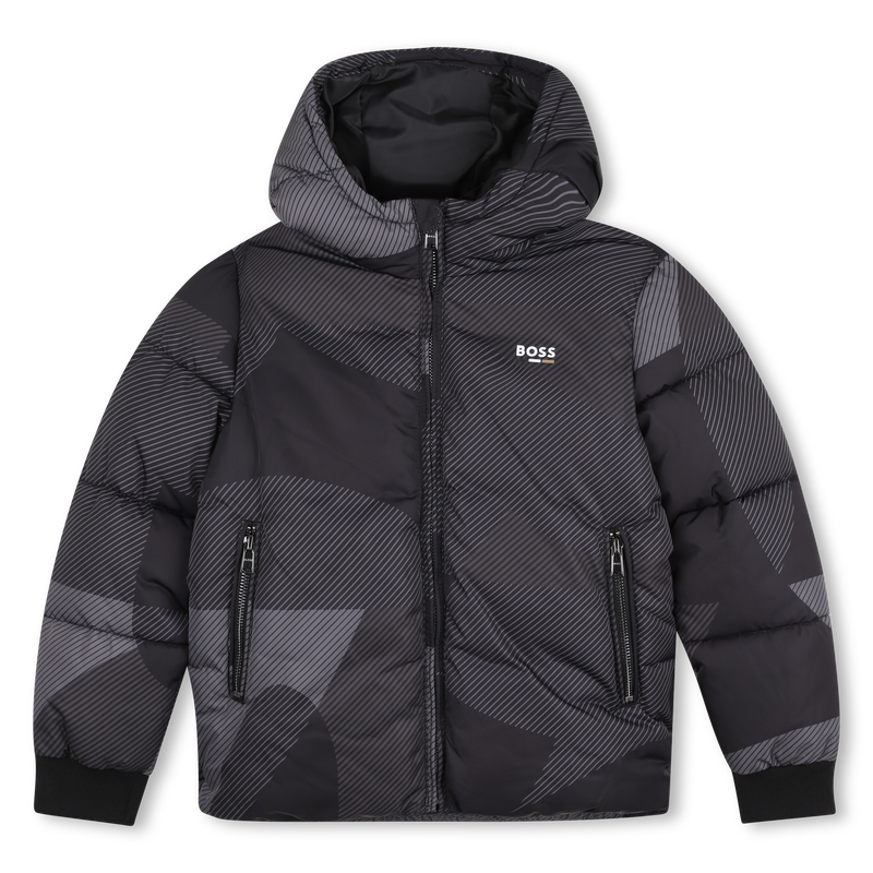 Hooded down jacket BOSS 
                        BOY