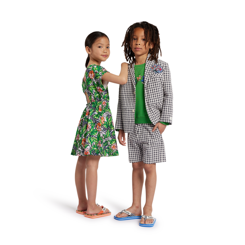 Checked Bermuda shorts KENZO KIDS 
                    BOY