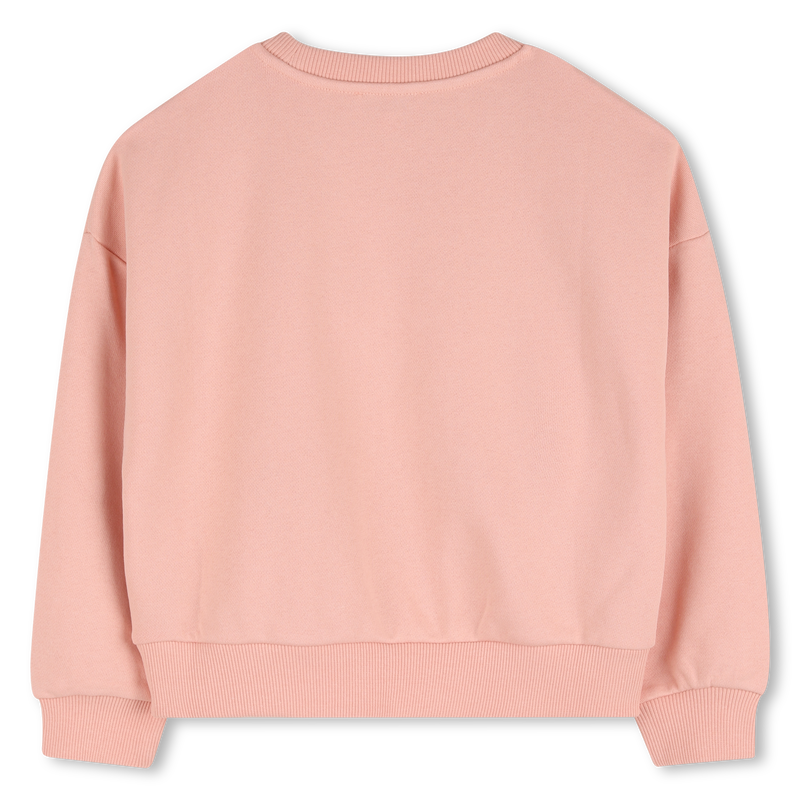 Unbrushed fleece sweatshirt KENZO KIDS 
                    GIRL