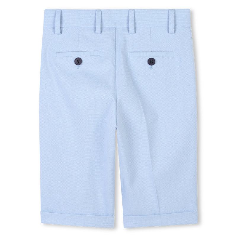 Plain formal Bermuda shorts BOSS 
                    BOY