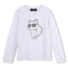 Long sleeve t-shirt, WHITE, hi-res