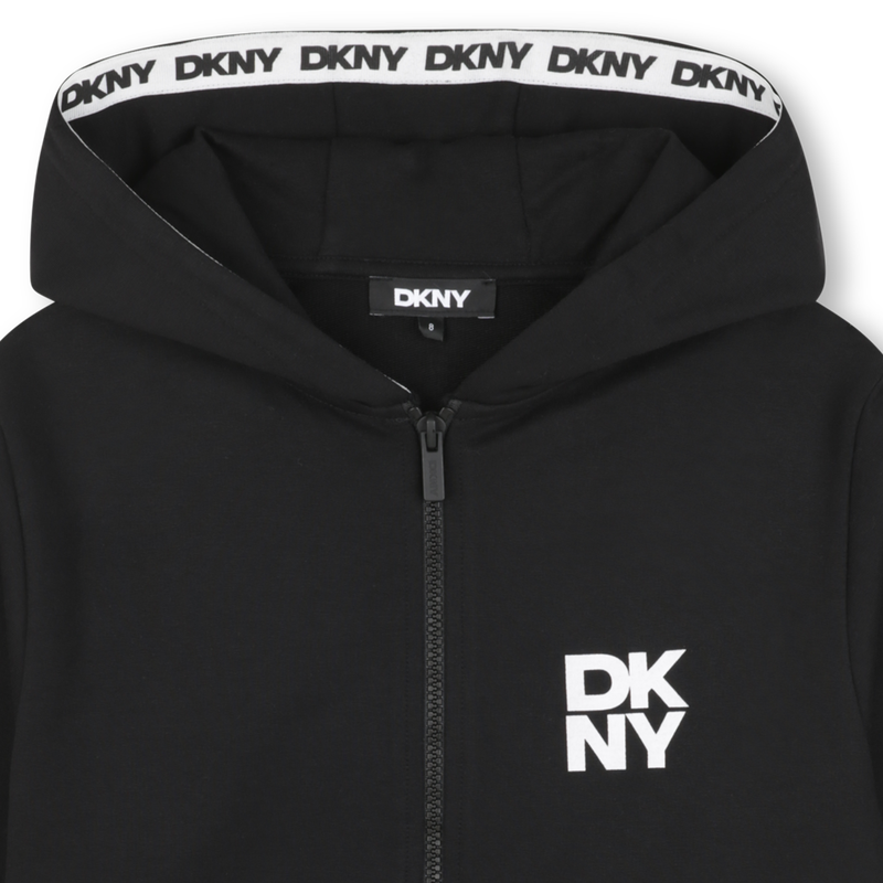 Hooded cardigan DKNY 
                        BOY