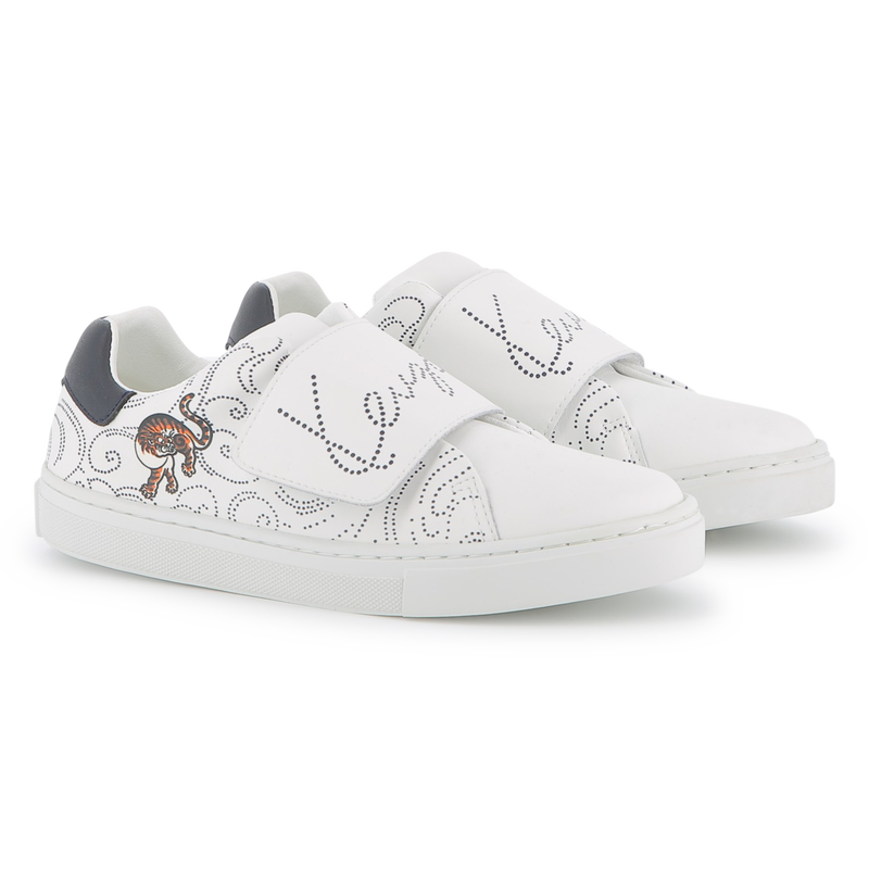 Cowhide sneakers KENZO KIDS 
                        UNISEX