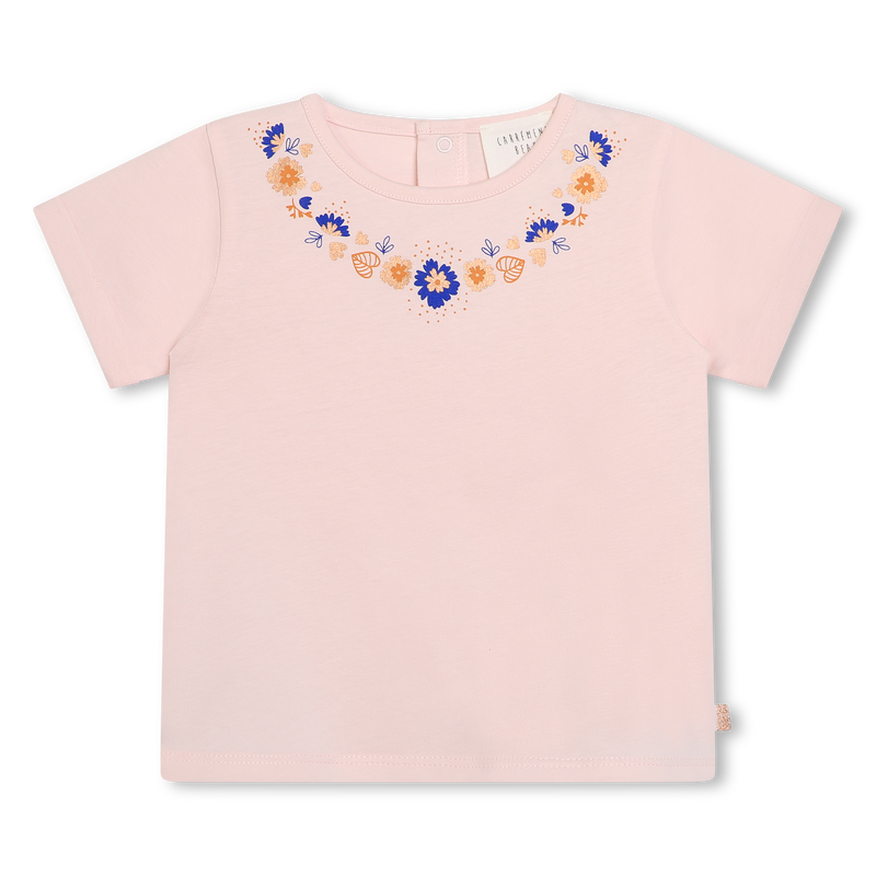Floral print t-shirt CARREMENT BEAU 
                    GIRL