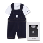 Dungaree and t-shirt set TIMBERLAND 
                    BOY
