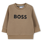 Round neck sweatshirt, COOKIE, hi-res