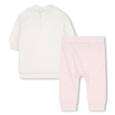 Dress + boxer shorts set KARL LAGERFELD KIDS GIRL