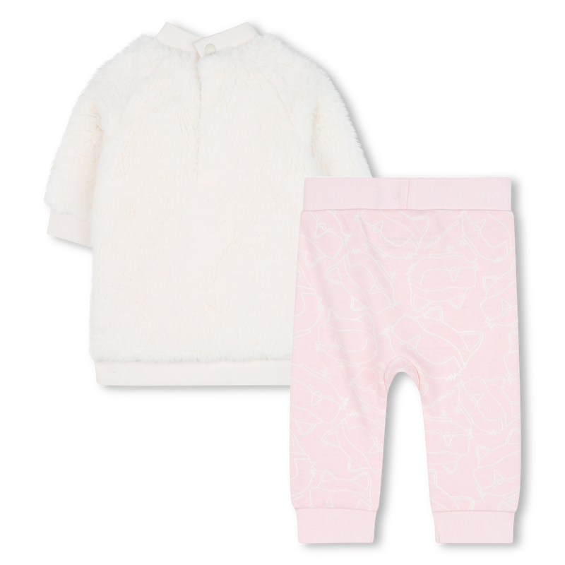 Dress + boxer shorts set KARL LAGERFELD KIDS 
                        GIRL