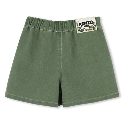 Cotton skort KENZO KIDS GIRL