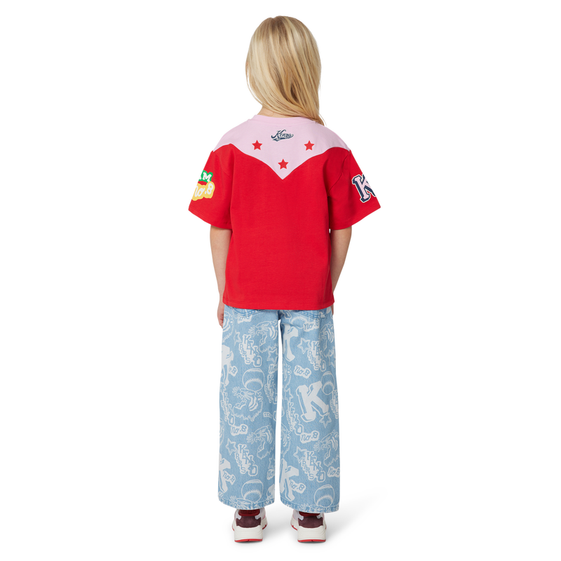 Screen-printed t-shirt KENZO KIDS 
                    GIRL