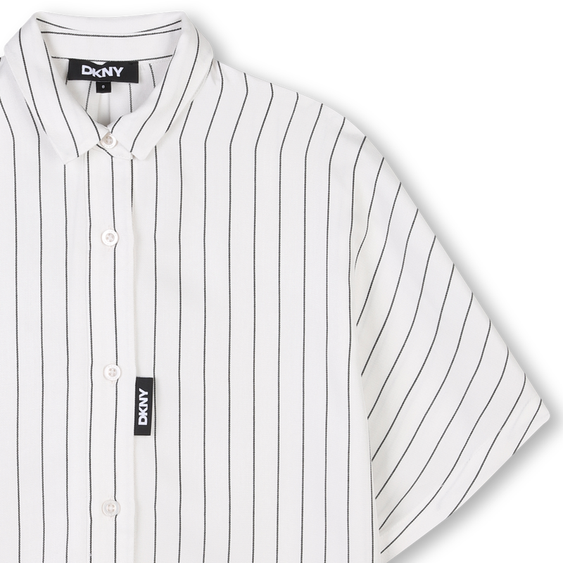 Long flowing striped shirt DKNY 
                    GIRL