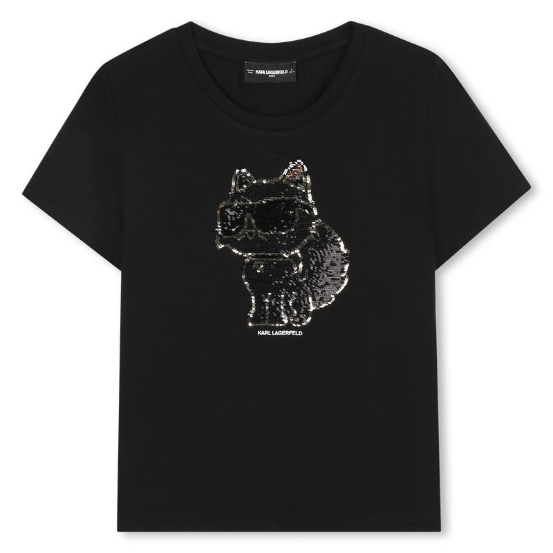 Short-sleeved T-shirt KARL LAGERFELD KIDS 
                    GIRL