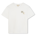 Short-sleeved jersey T-shirt MICHAEL KORS 
                    GIRL