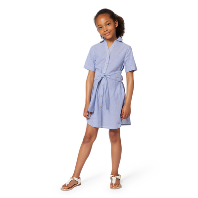 Short-sleeved shirt dress MICHAEL KORS GIRL