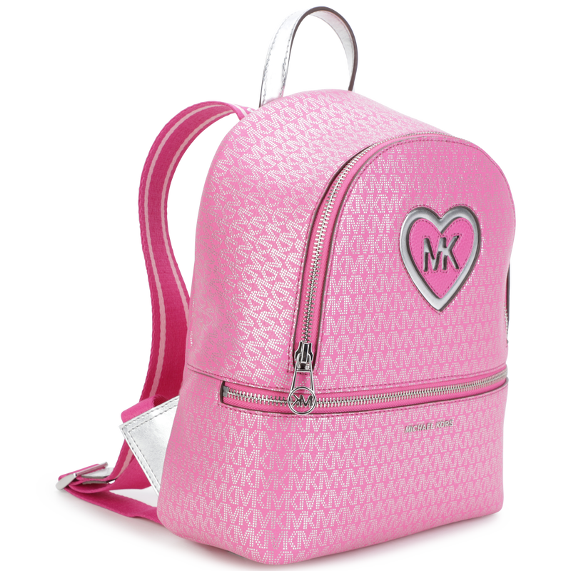 Rucksack with logo print