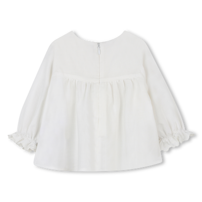 Cotton twill blouse CHLOE GIRL