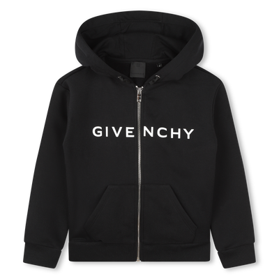 Zip-Up Hooded Cardigan GIVENCHY GIRL