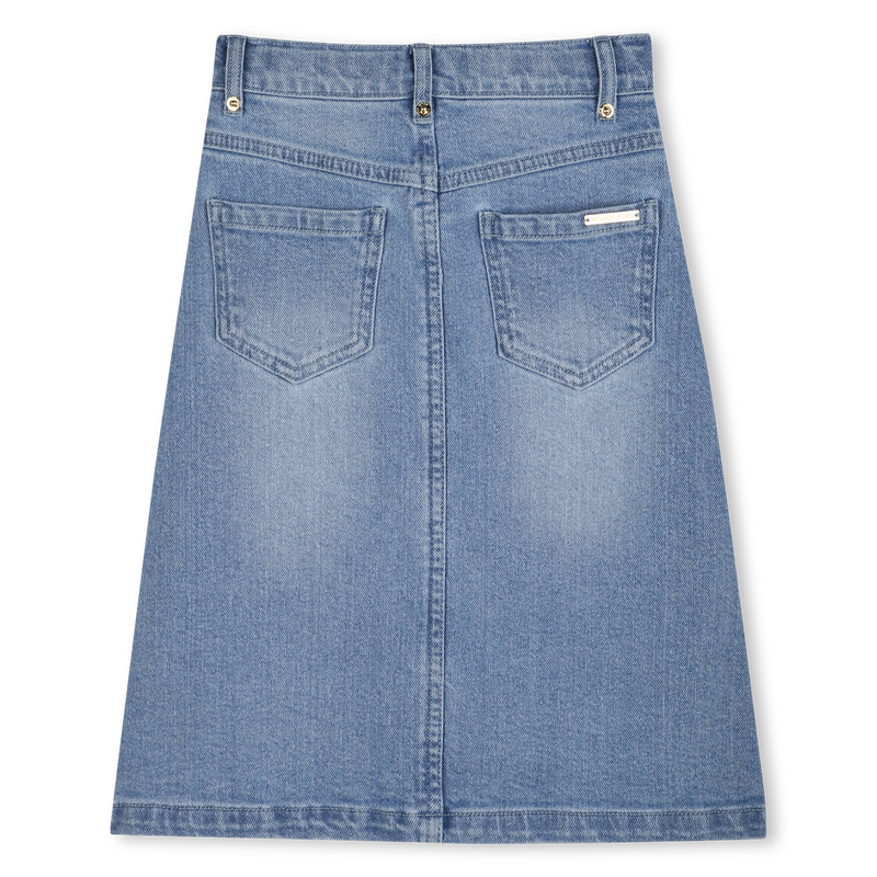 Denim midi skirt MICHAEL KORS 
                        GIRL