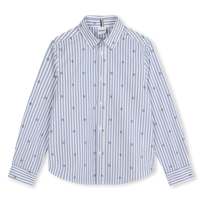 Long-Sleeved Cotton Shirt BOSS BOY