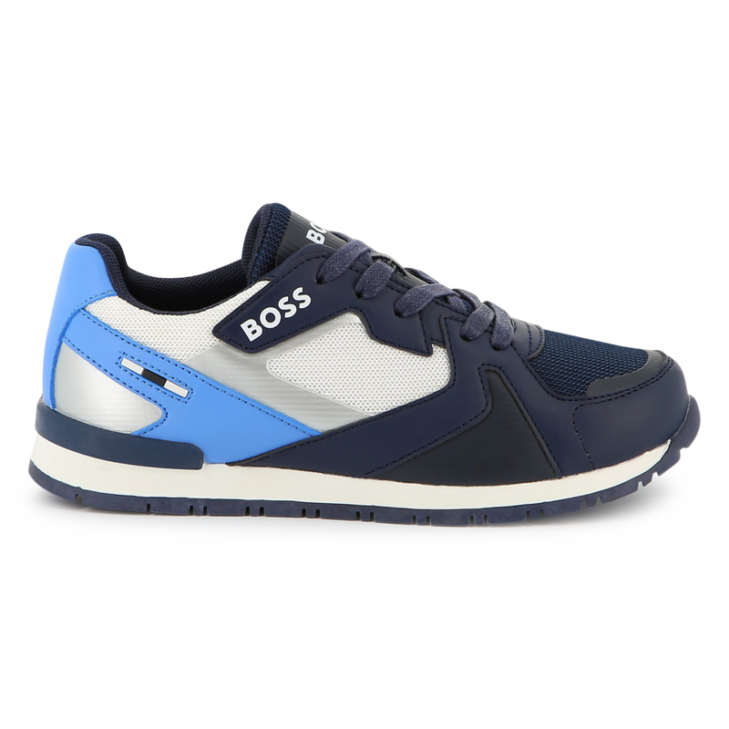 Retro Lace-Up Sneakers BOSS 
                        BOY