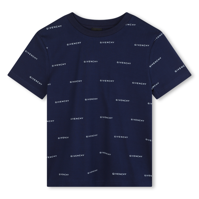 All-Over Logo-Print T-Shirt GIVENCHY 
                    BOY