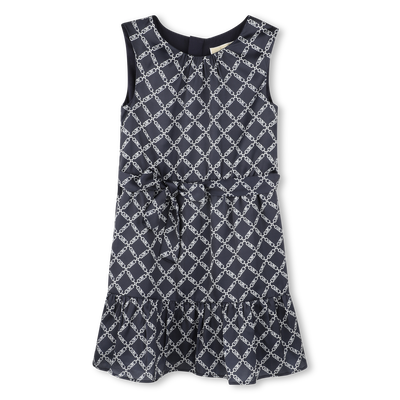 Sleeveless satin dress MICHAEL KORS GIRL