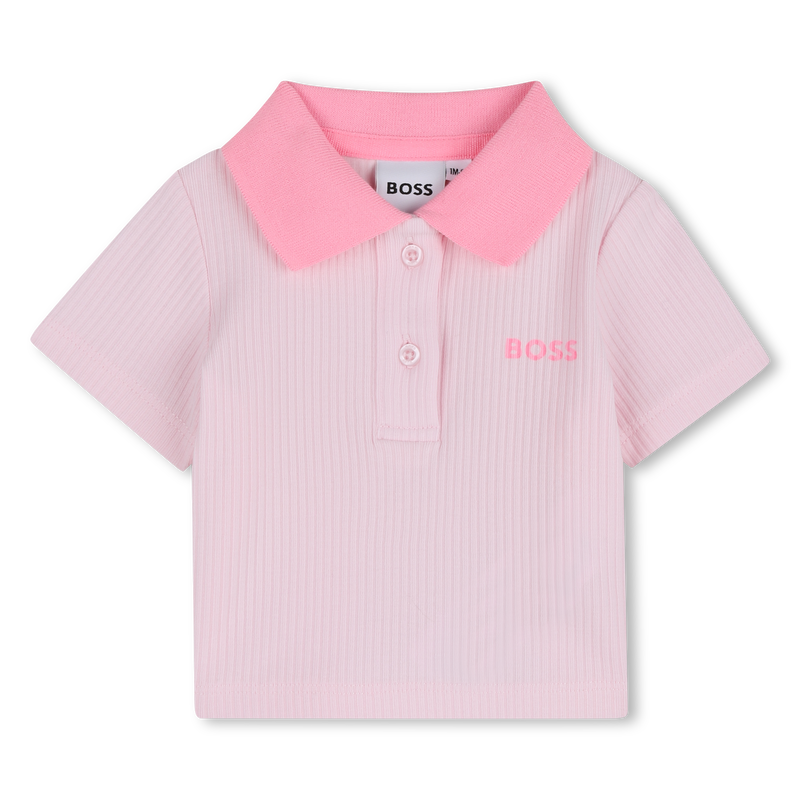 Cotton Elastane Outfit Set BOSS 
                        GIRL