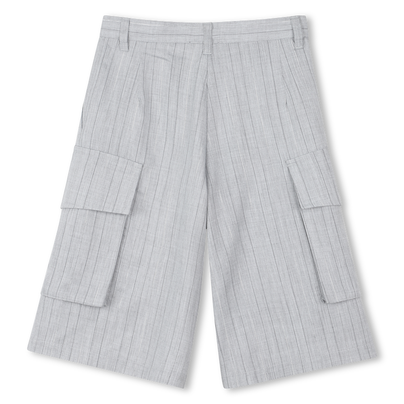 Long shorts with woven stripes DKNY 
                    GIRL